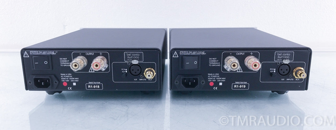Bel Canto e.One REF1000 Mono Power Amplifiers