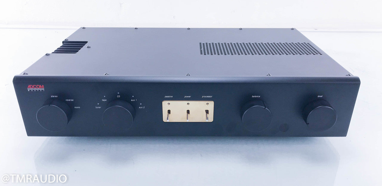 Adcom GFP-750 Stereo Preamplifier - Blue Board (One bad input)