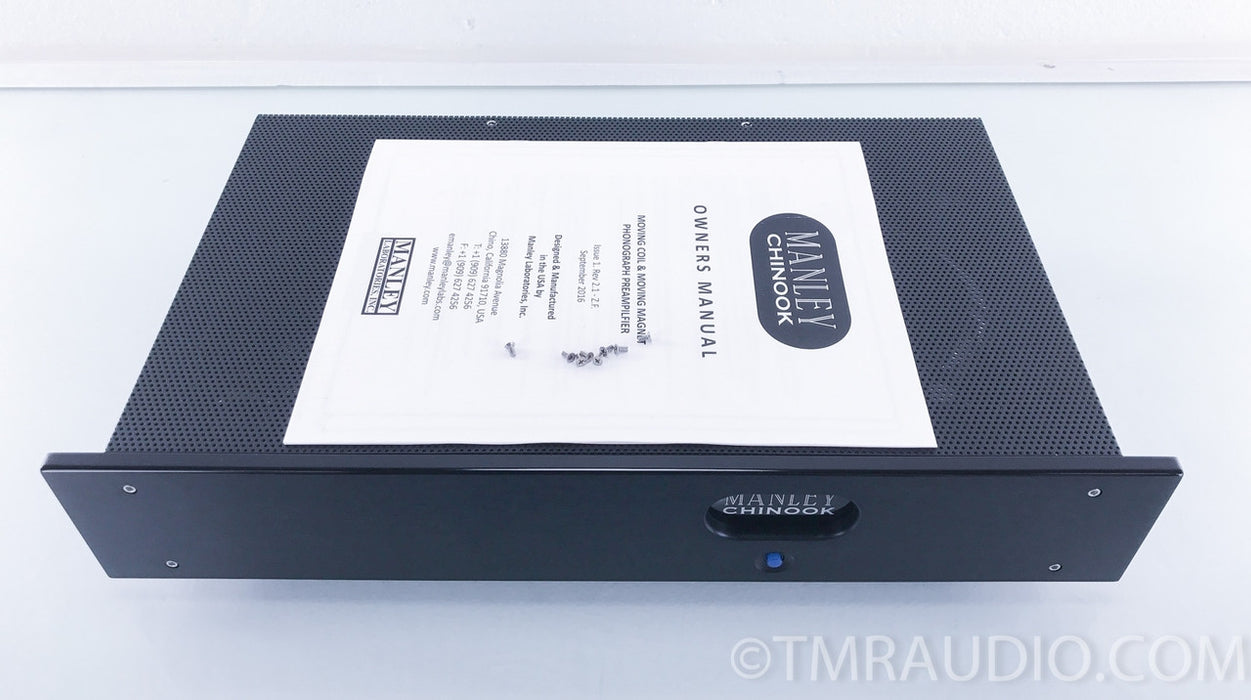 Manley Chinook Tube Phono MM MC Preamplifier