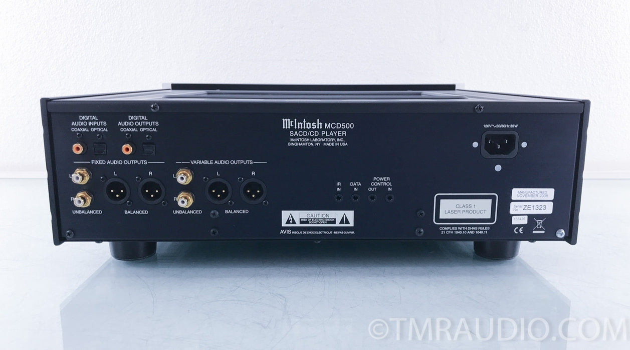 McIntosh MCD500 SACD / CD Player