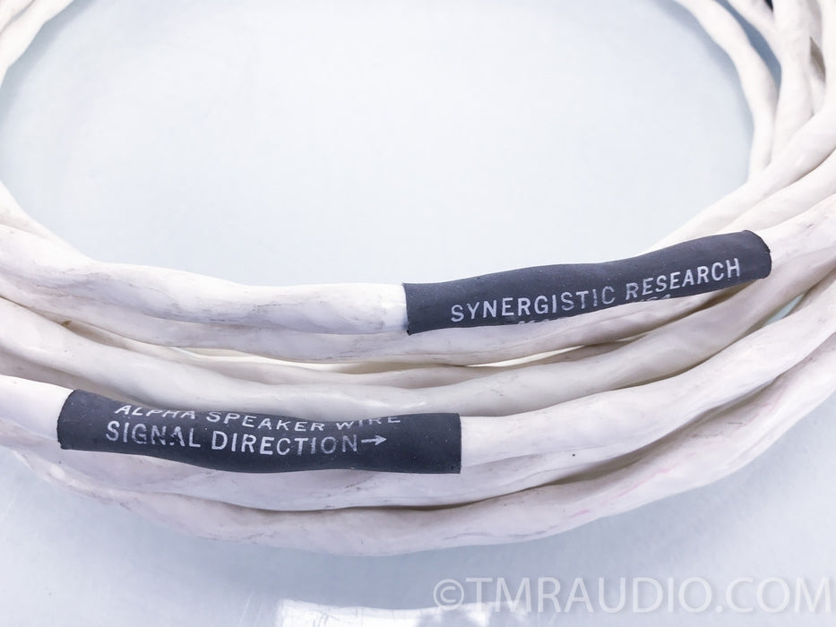 Synergistic Research Alpha Speaker Cables