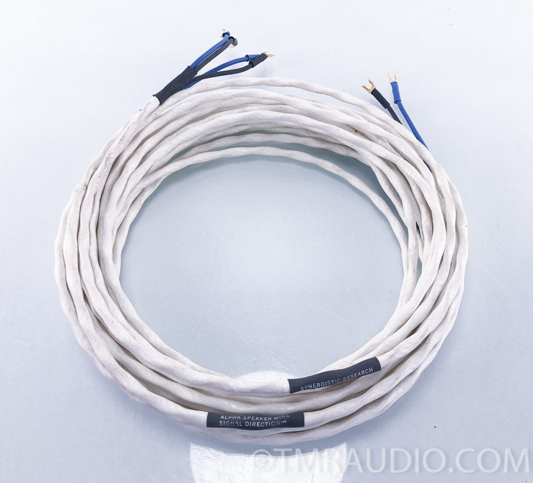 Synergistic Research Alpha Speaker Cables