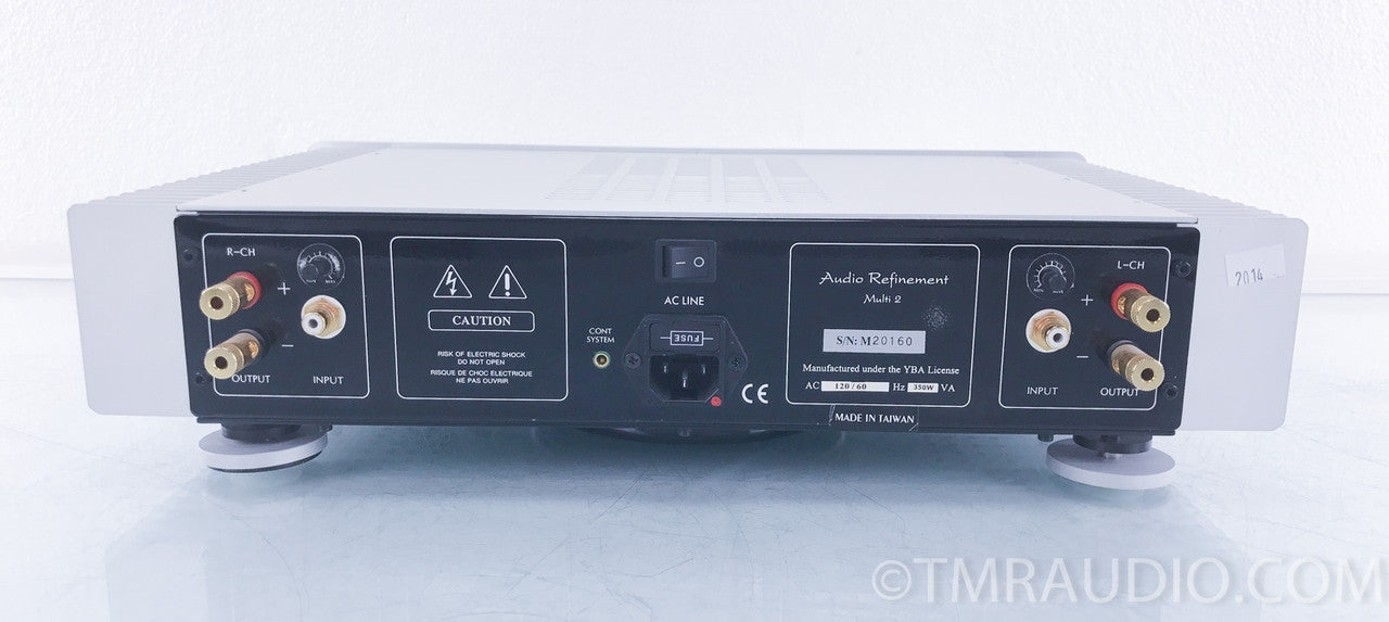 Audio Refinement Multi 2 Stereo Power Amplifier