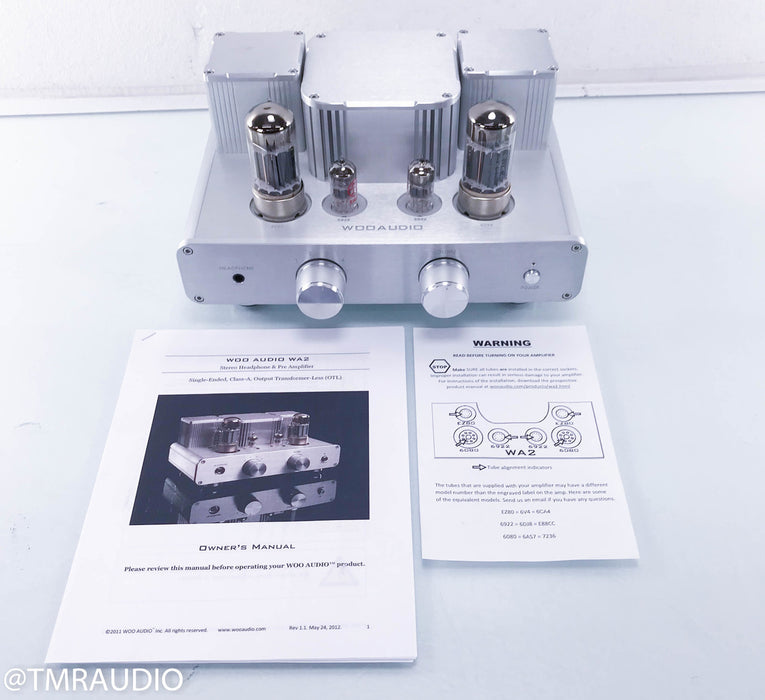 Woo Audio WA2 Tube Headphone Amplifier