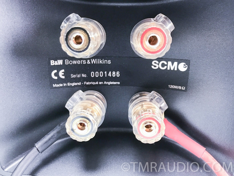 B&W SCM-S On Wall Speakers
