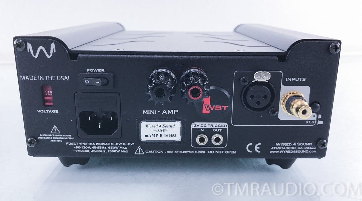 Wyred 4 Sound mAmp Monoblock Amplifiers