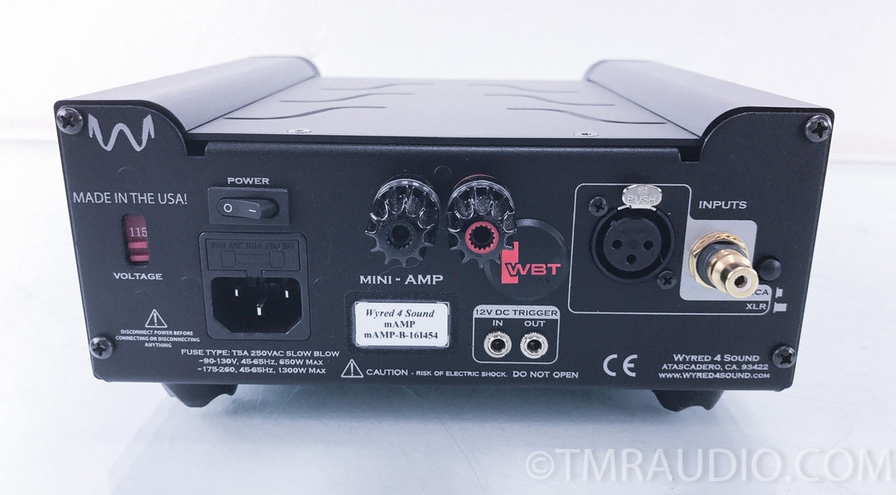 Wyred 4 Sound mAmp Monoblock Amplifiers