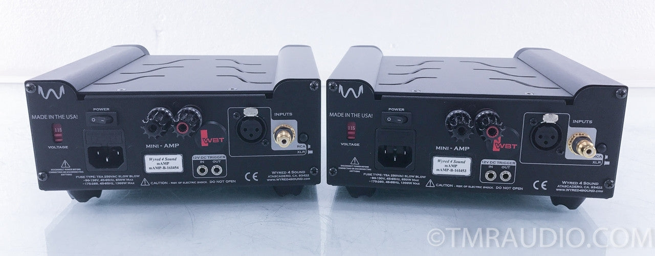 Wyred 4 Sound mAmp Monoblock Amplifiers