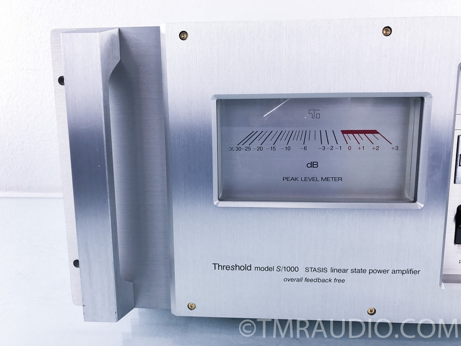 Threshold S/1000 Series II STASIS Mono Amplifier