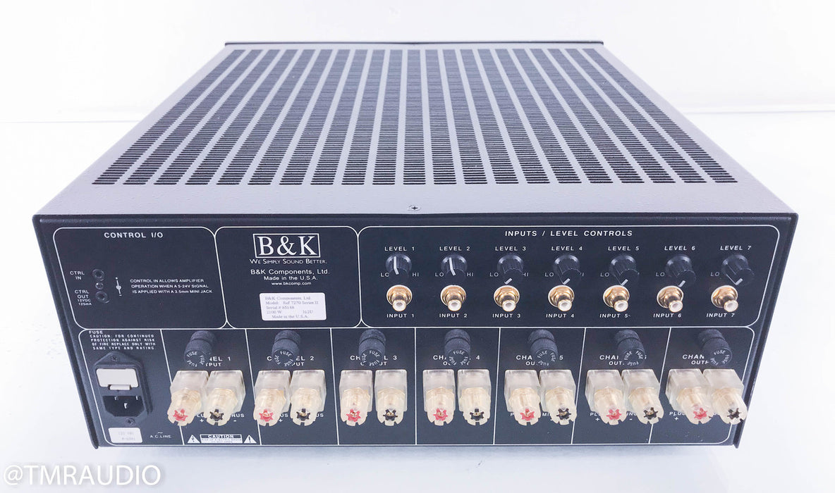 B&K Reference 7270 Series II 7 Channel Power Amplifier