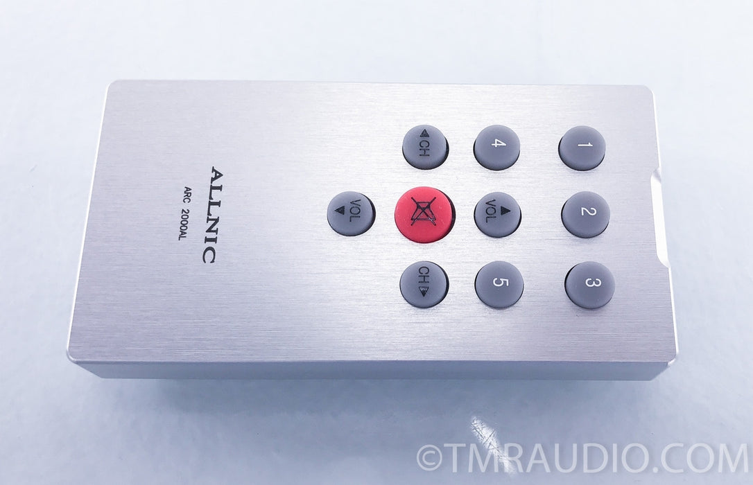 Allnic Audio L-3000 Remote Control