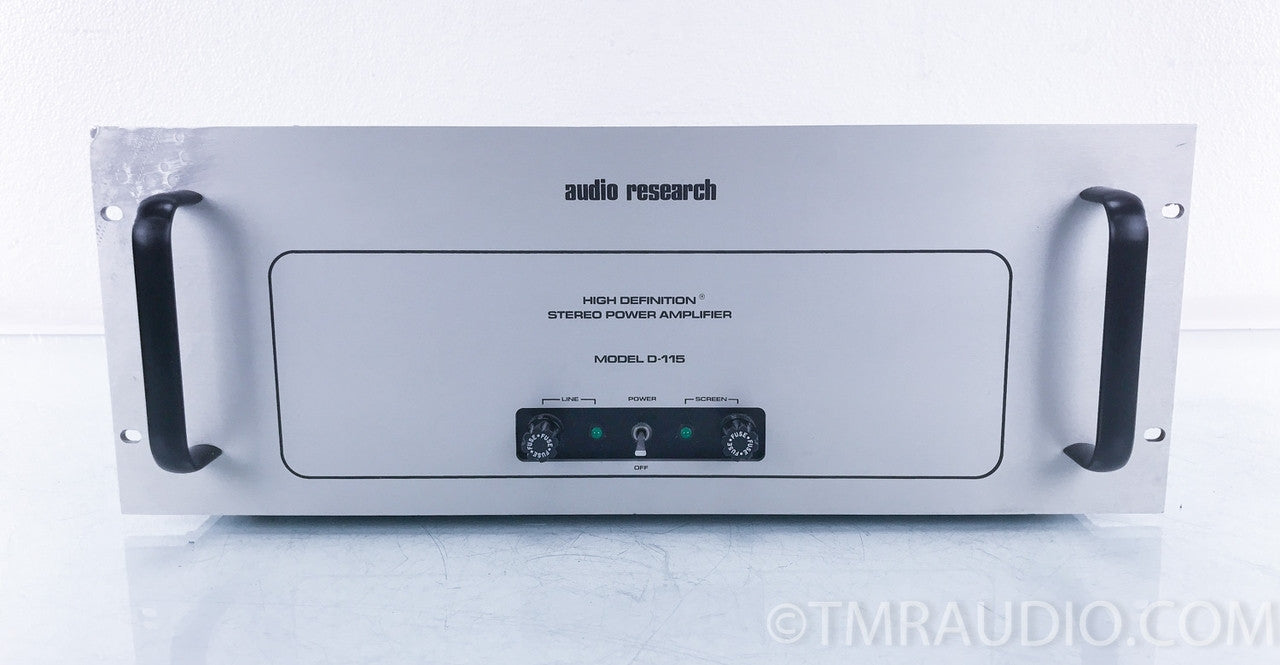 Audio Research D-115 MKII Stereo Tube Amplifier
