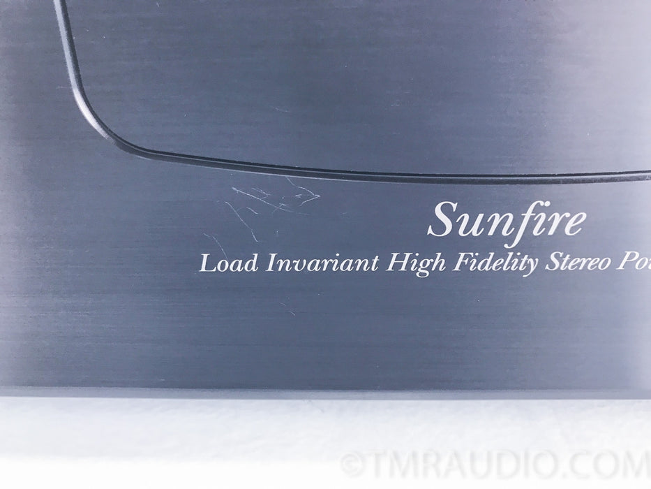 Sunfire Symphonic Reference Stereo Power Amplifier