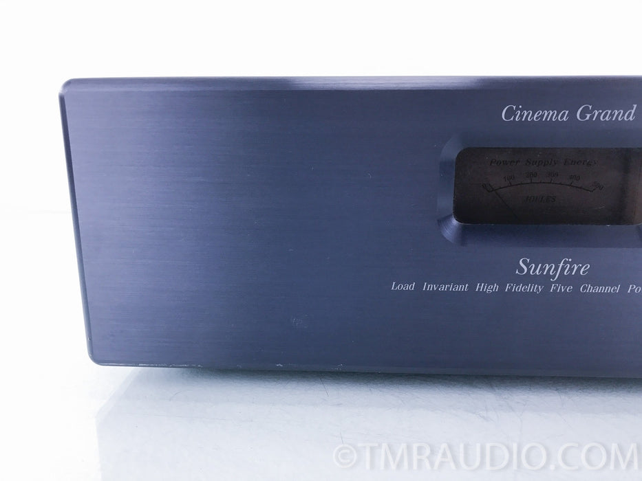 Sunfire Cinema Grand 5 Channel Power Amplifier (19" version) 1
