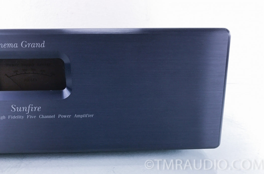 Sunfire Cinema Grand 5 Channel Power Amplifier (19" version) 1