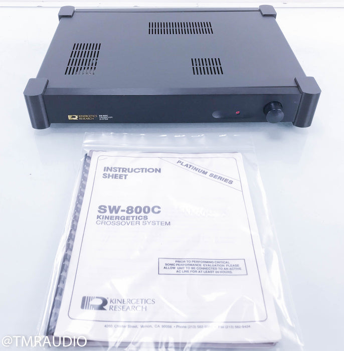 Kinergetics Research SW-800C Crossover System
