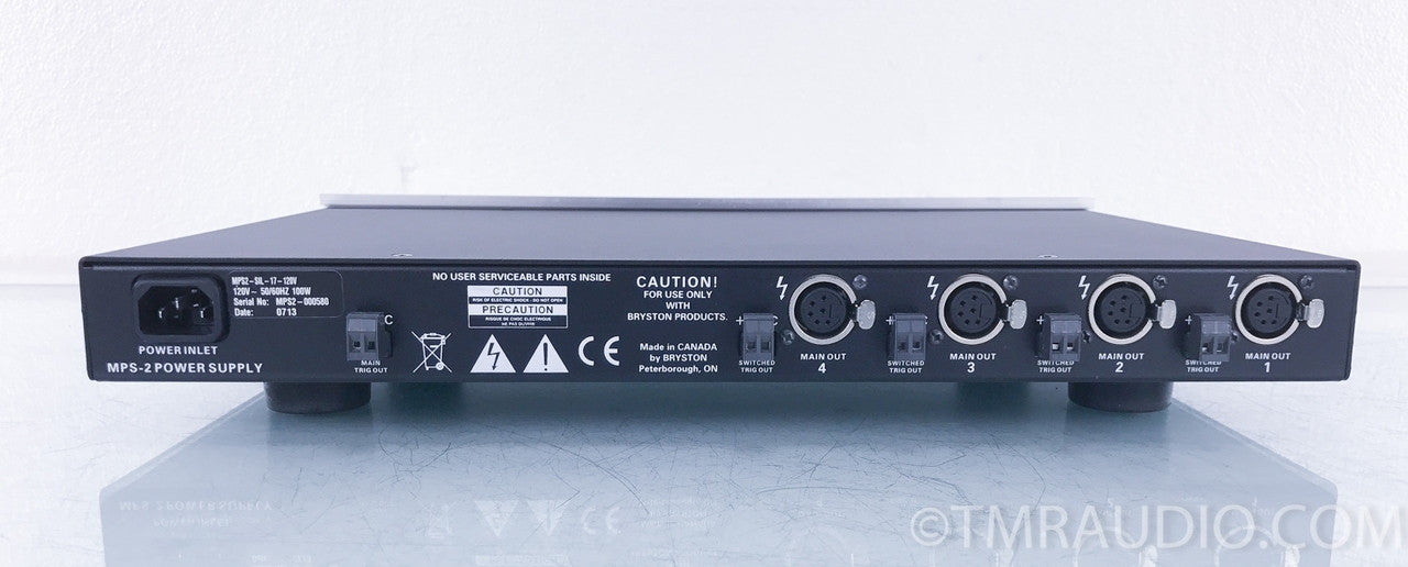 Bryston BP-26da Stereo Preamplifier & MPS-2 Power Supply