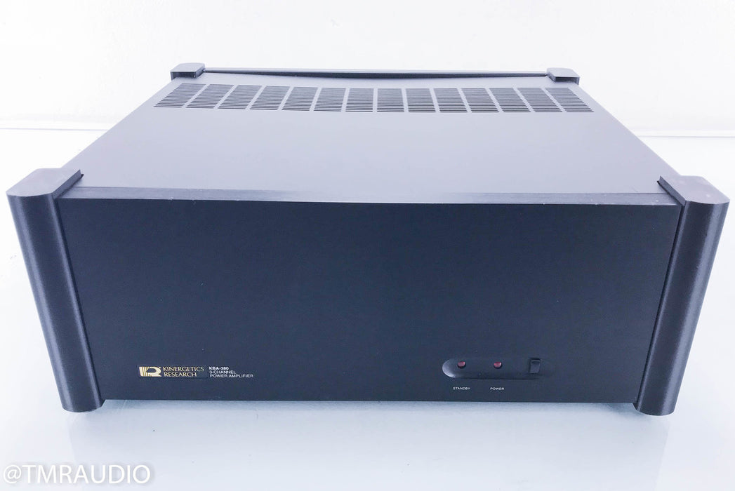 Kinergetics Research KBA-380 Three Channel Amplifier