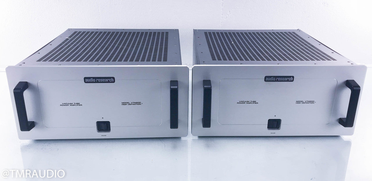 Audio Research VTM200 Mono Power Tube Amplifiers