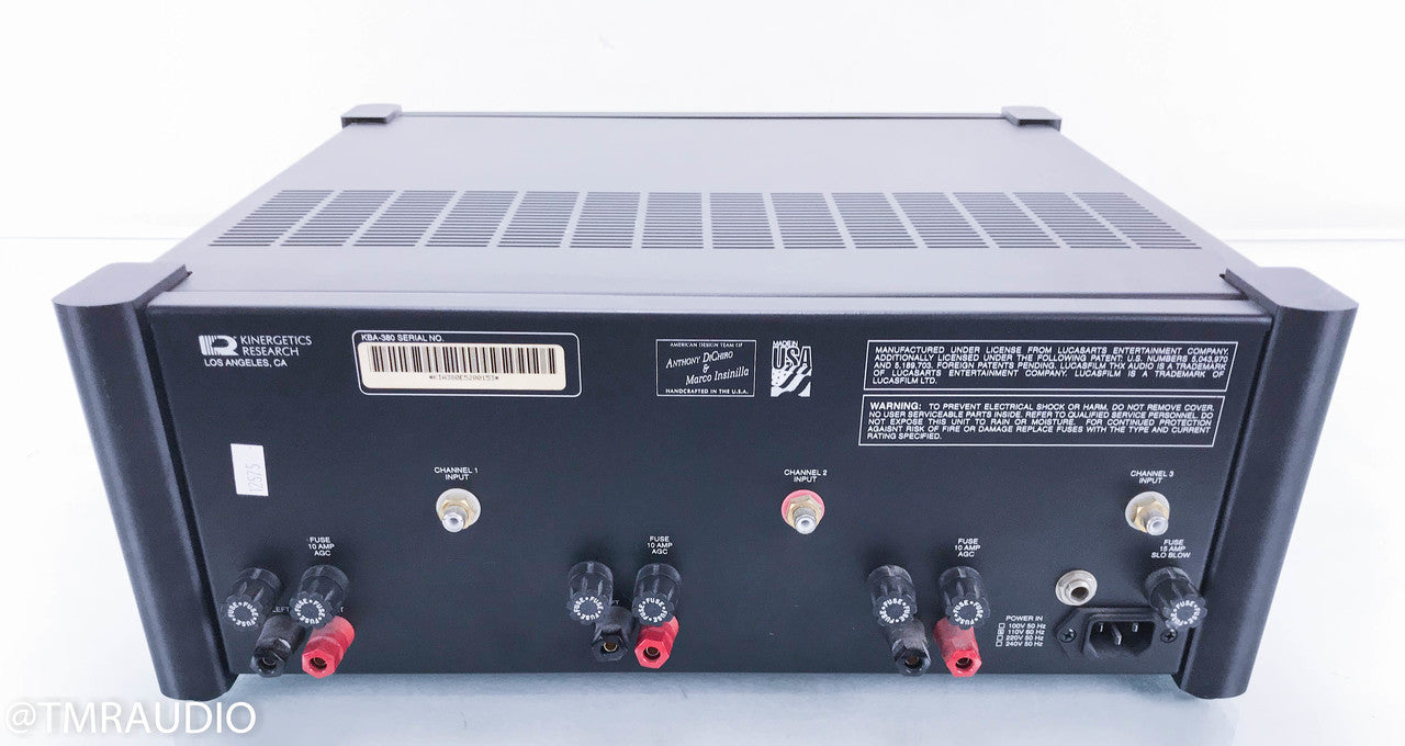 Kinergetics KBA-380 3 Channel Power Amplifier (2/2)