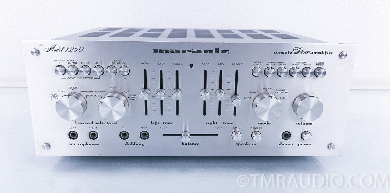 Marantz Model 1250 Vintage Stereo Integrated Amplifier Serial Number: E070005