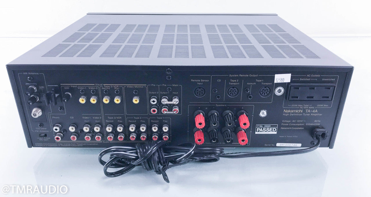 Nakamichi TA-4A Reciever