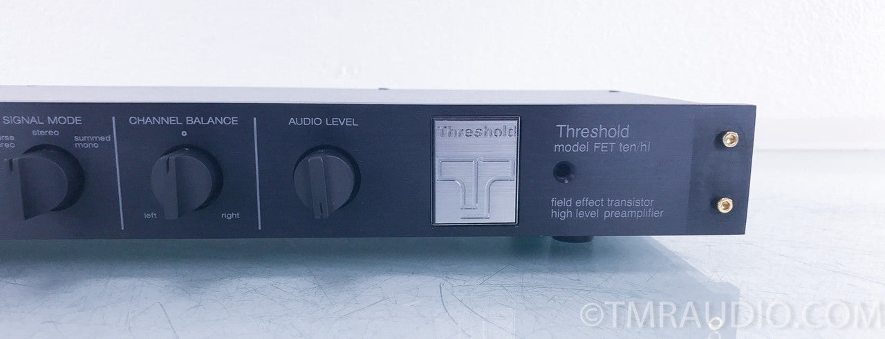 Threshold Fet Ten/HL Stereo Preamplifer