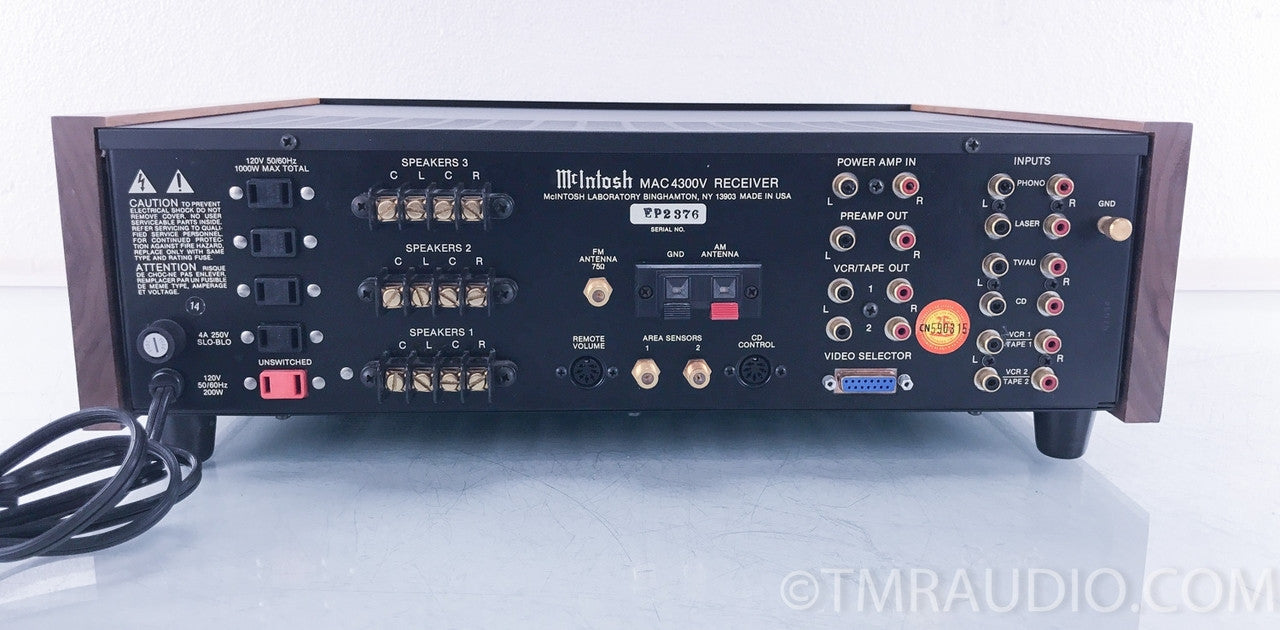 McIntosh MAC4300V Vintage Stereo Receiver