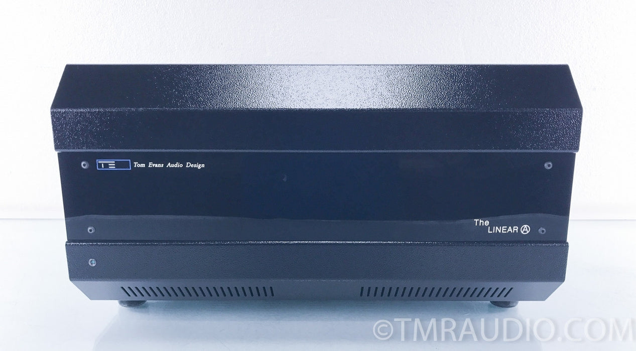 Tom Evans Audio Design The Linear A Tube Hybrid Power Amplifier