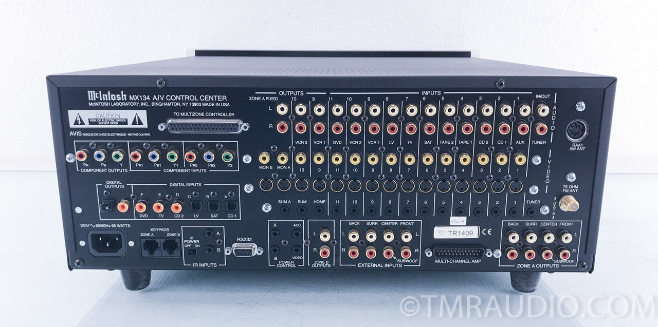 McIntosh MX134 A/V Control Center