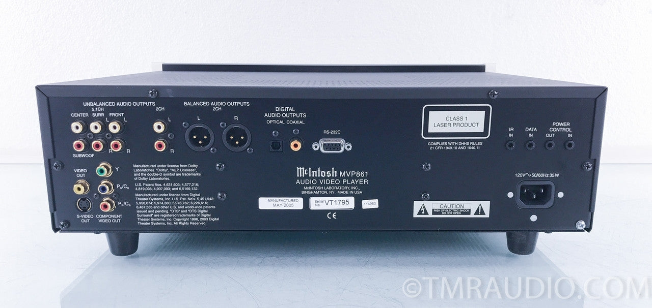 McIntosh MVP861 Universal Disc Player