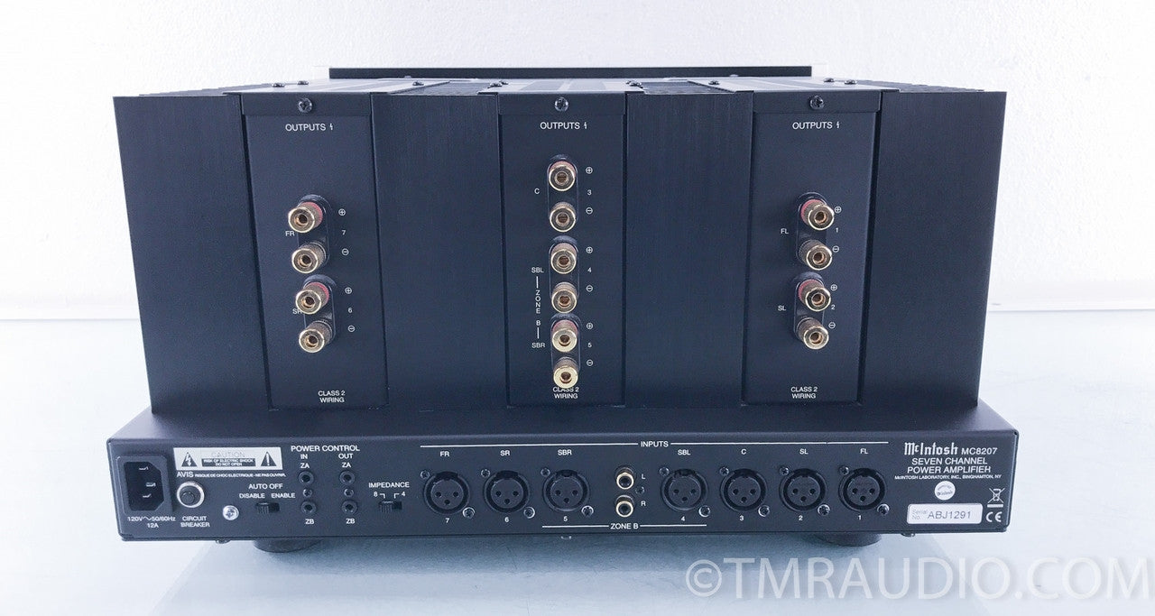McIntosh MC8207 7 Channel Amplifier