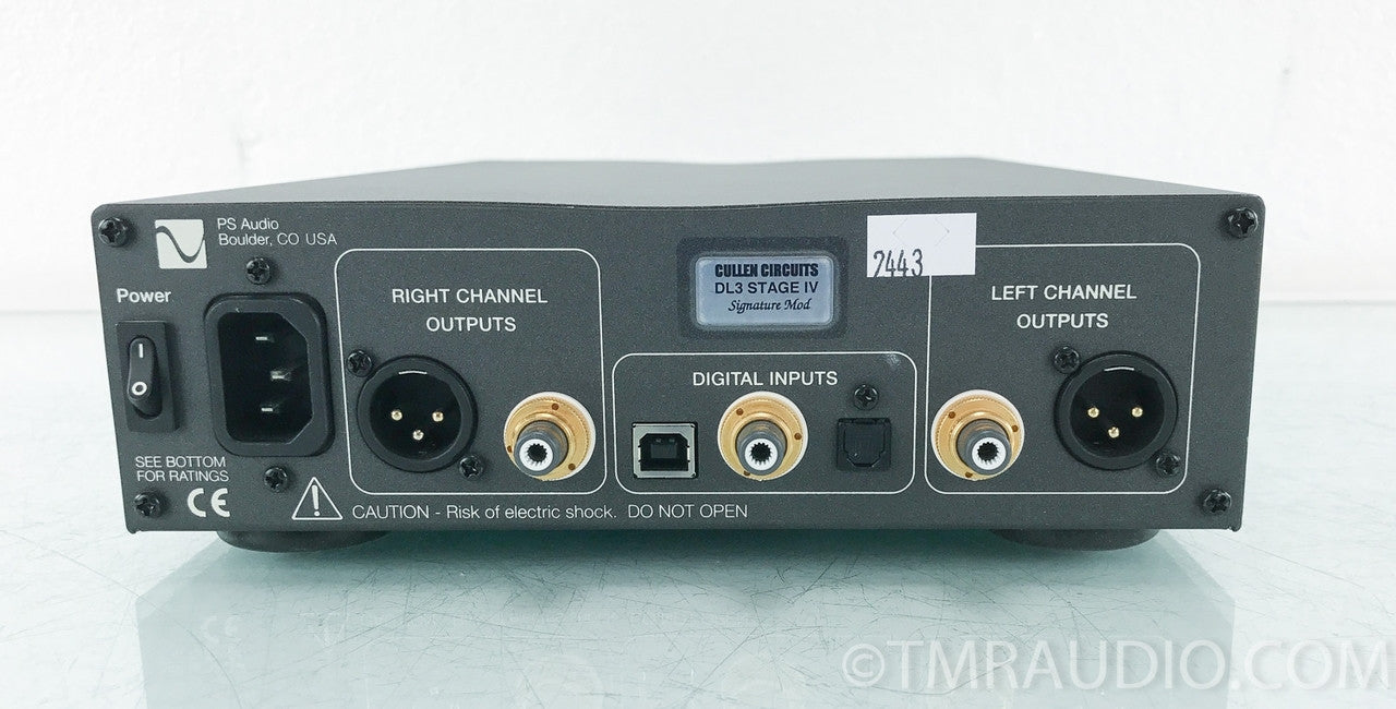 PS Audio Digital Link III Audio DAC w/ Cullen Circuits DL-3 Stage IV Signature Mod