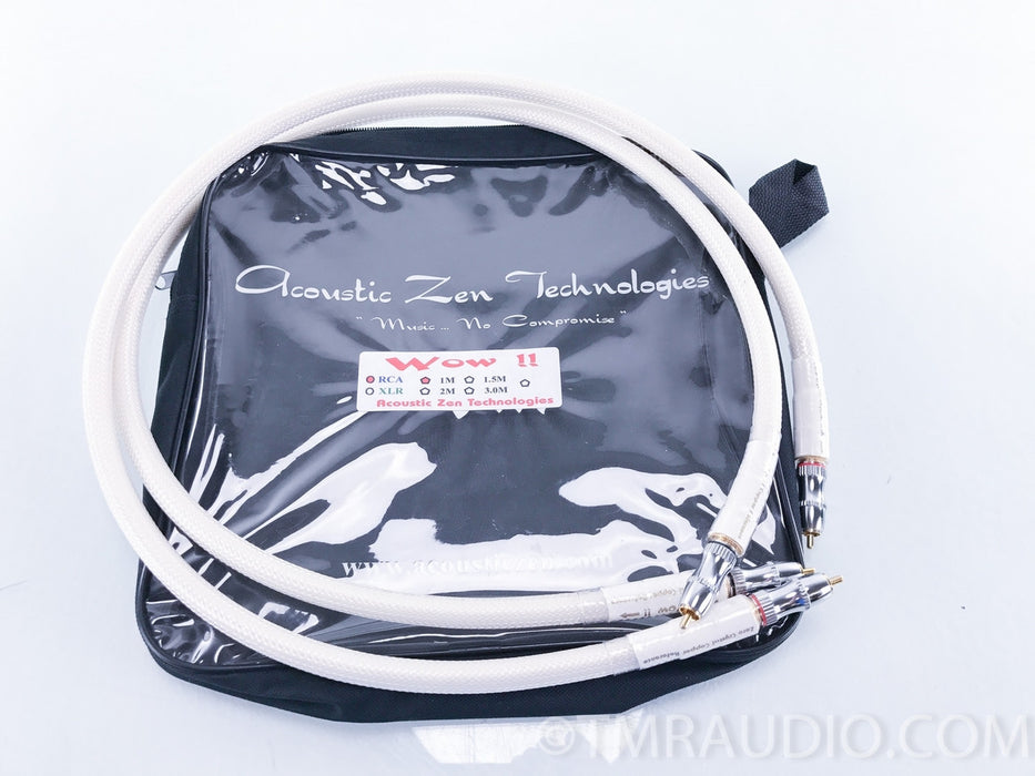 Acoustic Zen Wow RCA Cables