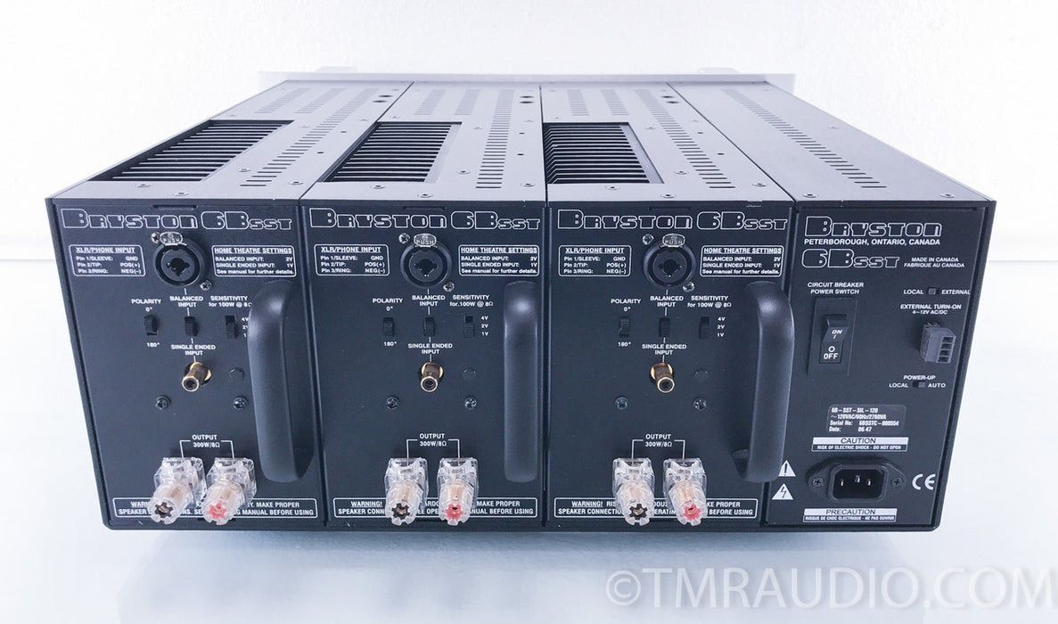 Bryston 6B SST 3 Channel Power Amplifier