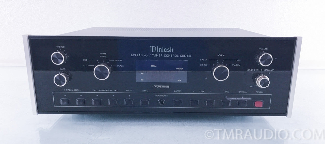 McIntosh MX118 Preamplifier / Home Theater Processor