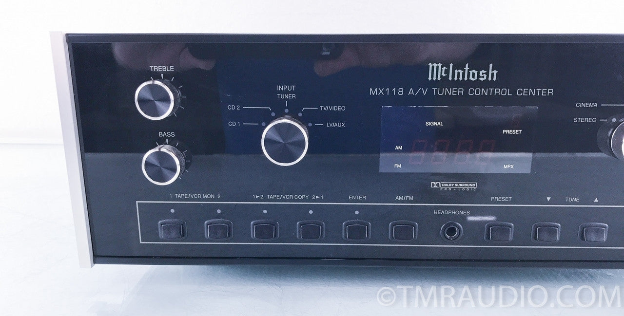 McIntosh MX118 Preamplifier / Home Theater Processor