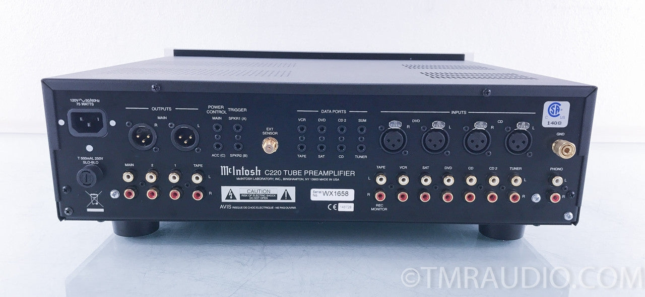 McIntosh C220 Tube Stereo Preamplifier