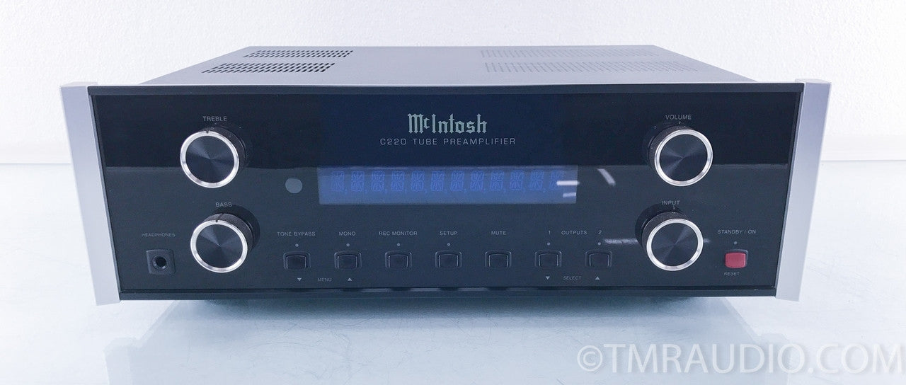 McIntosh C220 Tube Stereo Preamplifier