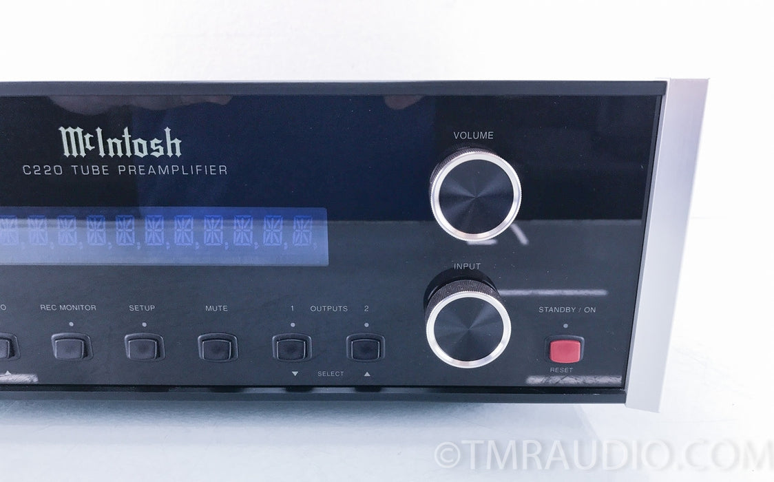 McIntosh C220 Tube Stereo Preamplifier