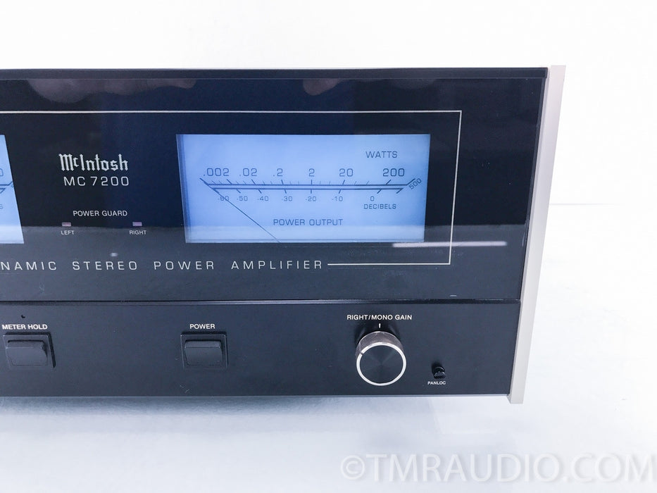 McIntosh MC7200 Stereo / Mono Power Amplifier