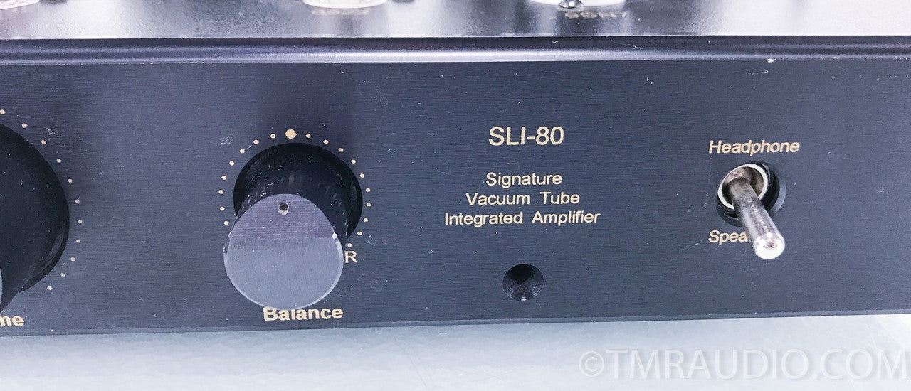 Cary SLI-80 Signature Tube Stereo Integrated Amplifier w/ Headphone