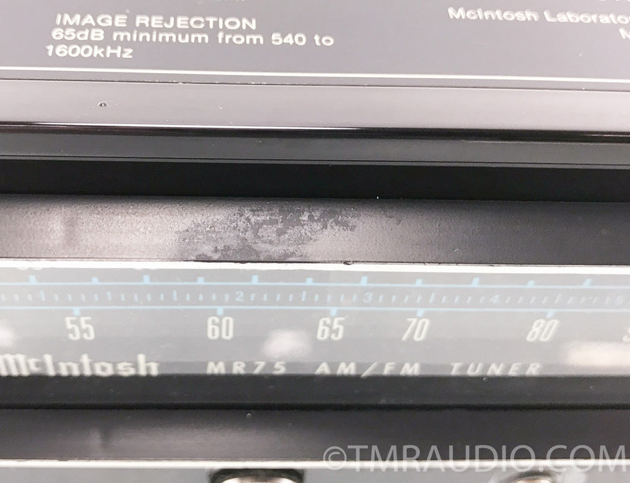 McIntosh MR 75 Stereo AM / FM Vintage Tuner