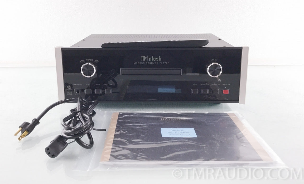 McIntosh MCD550 SACD / CD Player
