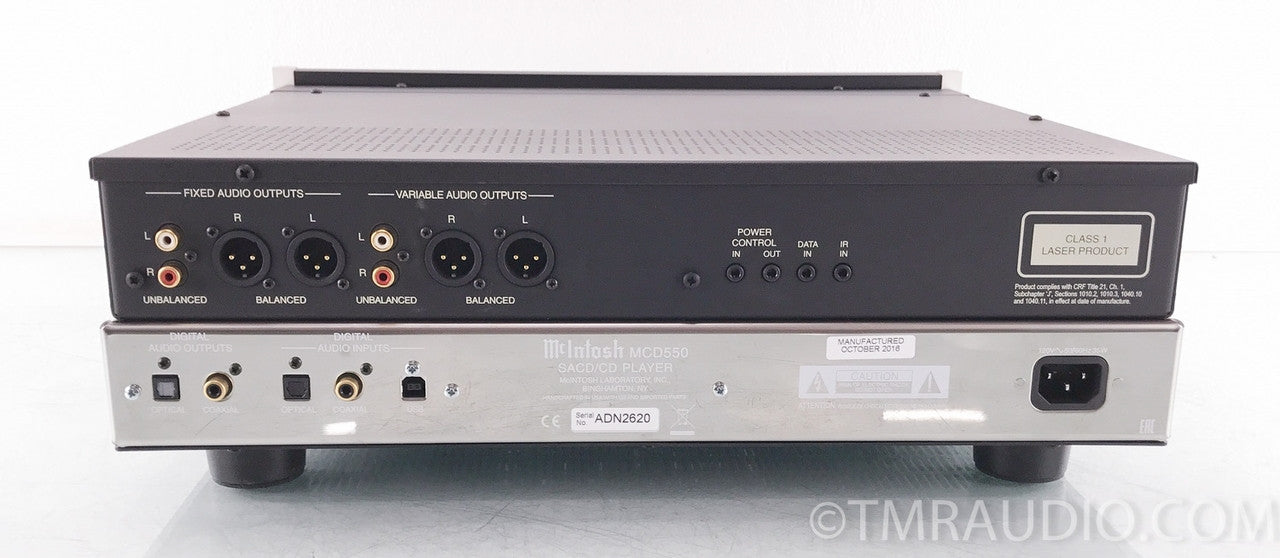 McIntosh MCD550 SACD / CD Player