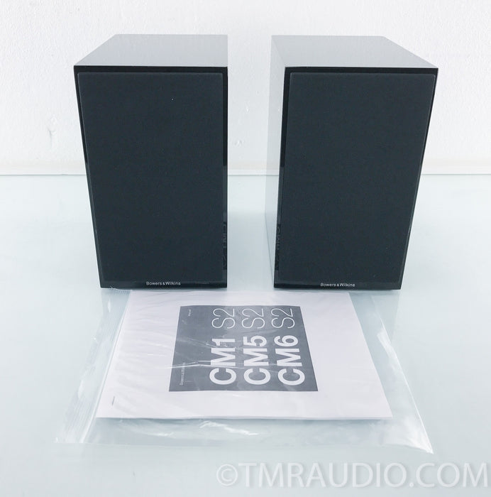 B&W CM1 S2 Bookshelf Speakers