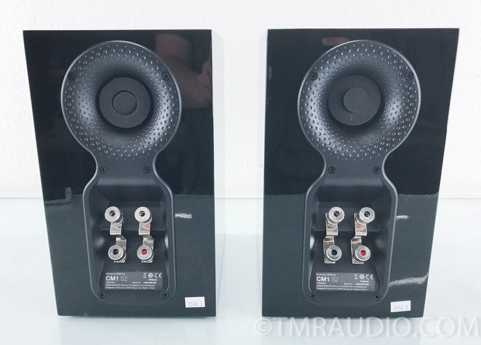 B&W CM1 S2 Bookshelf Speakers