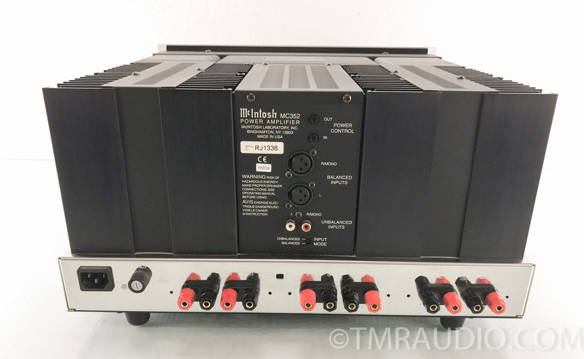 McIntosh MC352 Stereo Power Amplifier