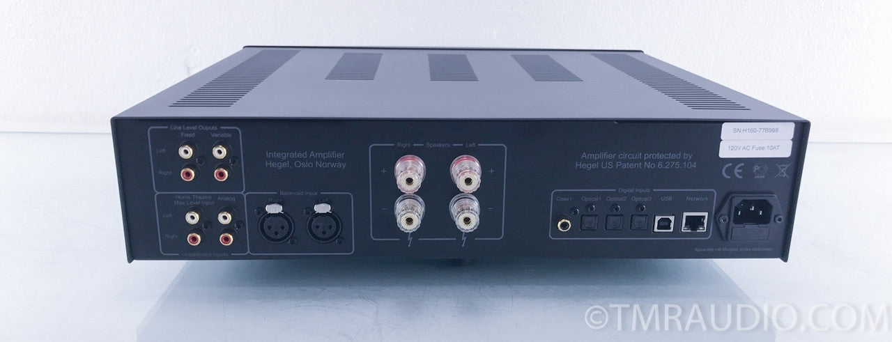 Hegel H160 Stereo Integrated Amplifier (less than 30 hours use)