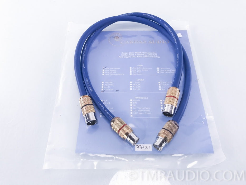 Cardas Clear CG XLR Cables